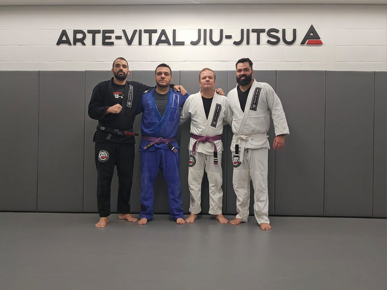 Instrutores da Arte Vital Jiu-Jitsu